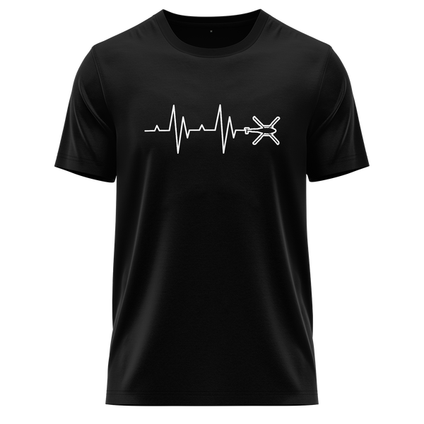 Helicopter Heartbeat Shirt