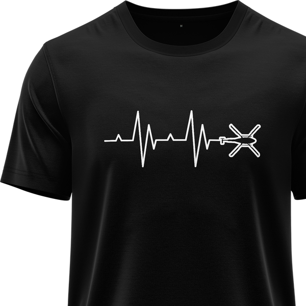 Helicopter Heartbeat Shirt