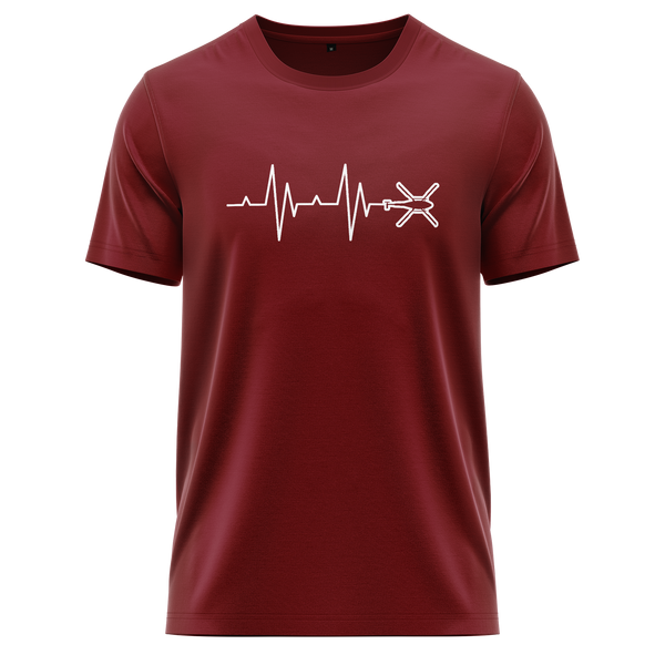 Helicopter Heartbeat Shirt