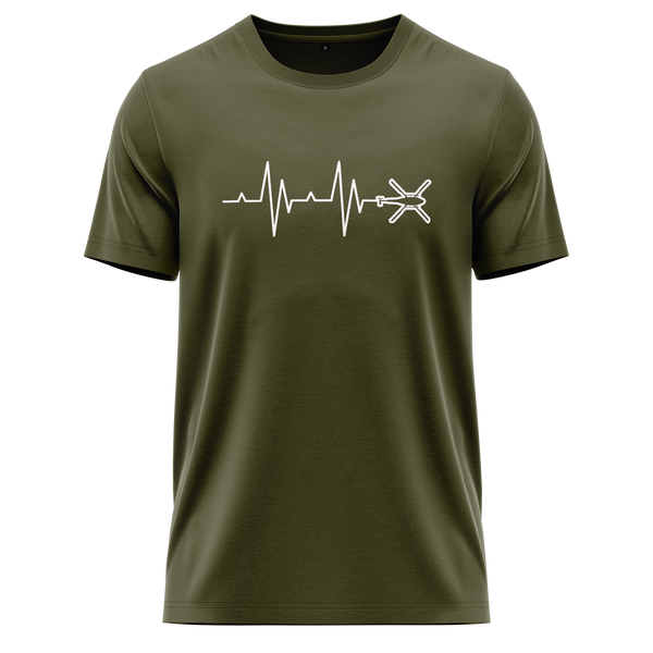 Helicopter Heartbeat Shirt