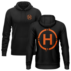 Helipad Hoodie für RC-Helipiloten – Schwarz