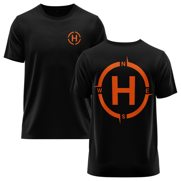 Helipad Shirt für RC-Helipiloten – Schwarz