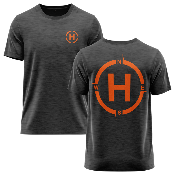 Helipad Shirt für Modellheli-Piloten – Anthrazit