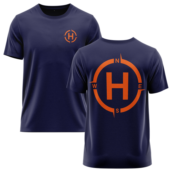 Helipad Shirt für Drohnenpiloten – Navy