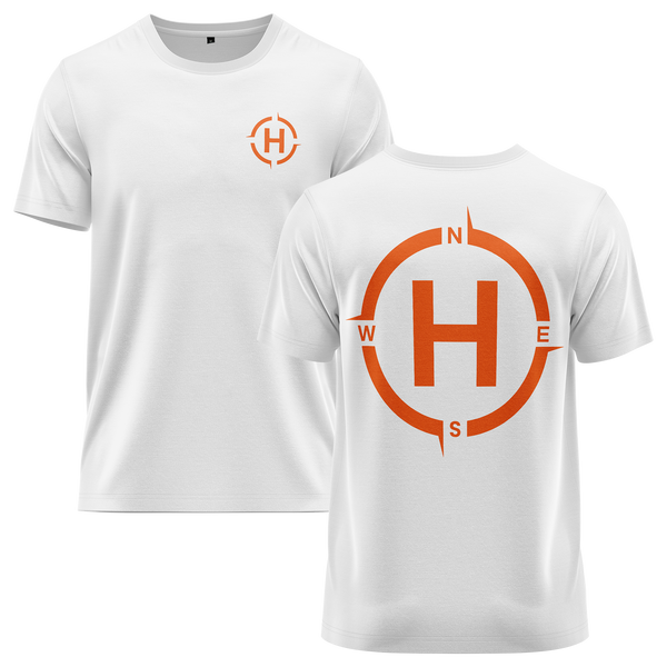 Helipad Shirt für Helikopter-Fans – Weiß
