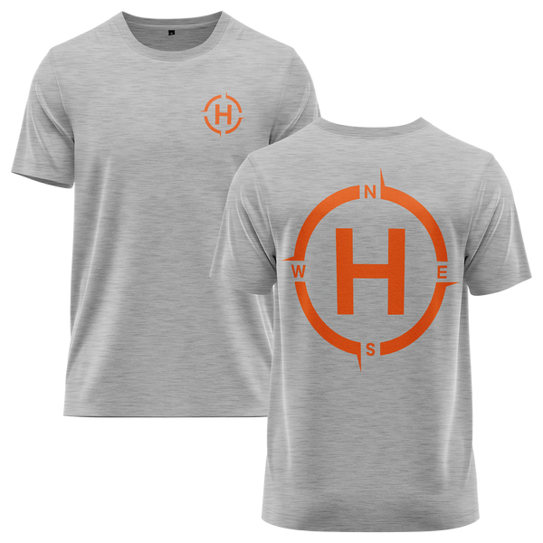 Helipad Shirt für Rotorflug-Fans – Grau