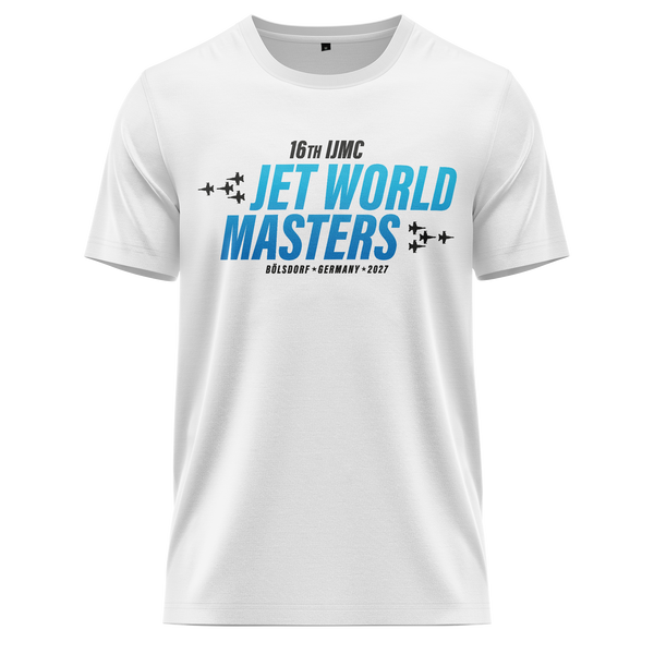Jet WM 2027 Event Shirt (A) Shirt RC-WEAR White-Black XS