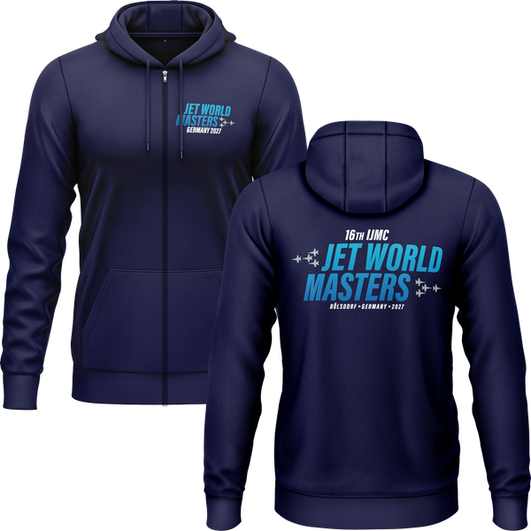 Jet WM 2027 Event Zip-Hoodie (A) Zip Hoodie RC-WEAR Navy-White S