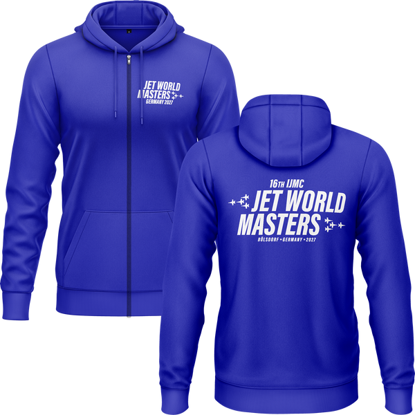 Jet WM 2027 Event Zip-Hoodie (A) Zip Hoodie RC-WEAR Blue-White S