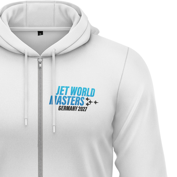 Jet WM 2027 Event Zip-Hoodie (A) Zip Hoodie RC-WEAR White-Black S