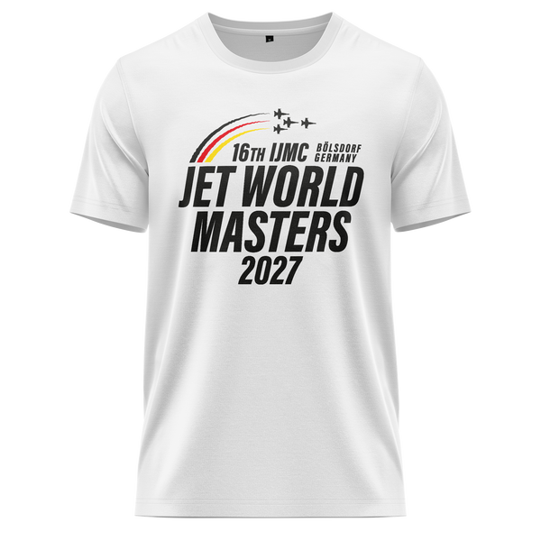 Jet WM 2027 Event Shirt (B) Shirt RC-WEAR White-Black XS