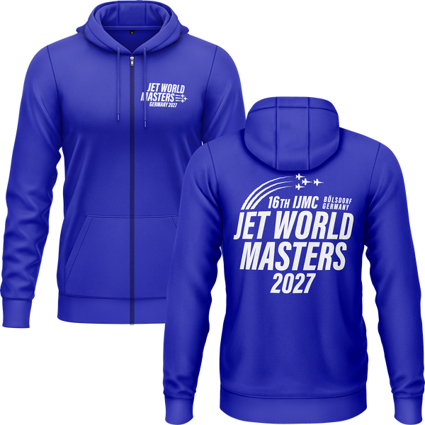 Jet WM 2027 Event Zip-Hoodie (B) Zip Hoodie RC-WEAR Blue-White S
