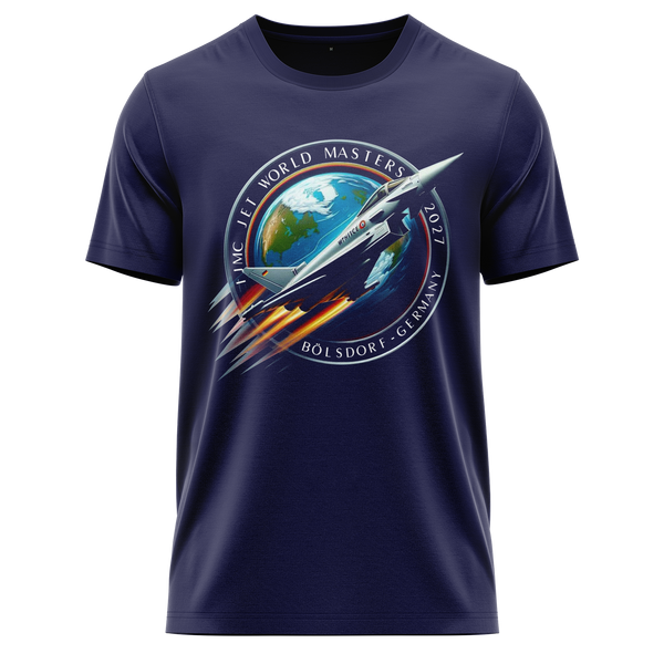 Jet WM 2027 Logo Shirt Shirt RC-WEAR Navy-White XS