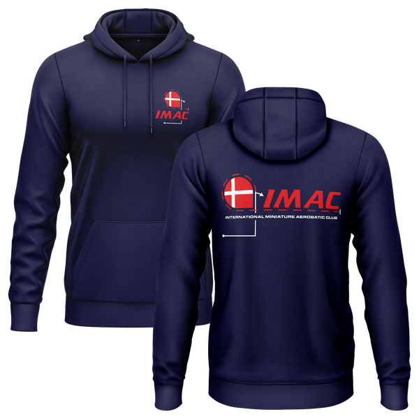 IMAC Denmark Hoodie Hoodie RC-WEAR Navy-Red XS
