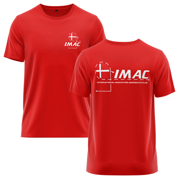 IMAC Denmark Shirt Shirt RC-WEAR Red-White XS