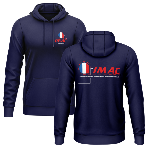 IMAC France Hoodie Hoodie RC-WEAR Navy-Red XS