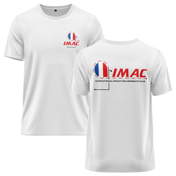 IMAC France Shirt Shirt RC-WEAR White-Red XS
