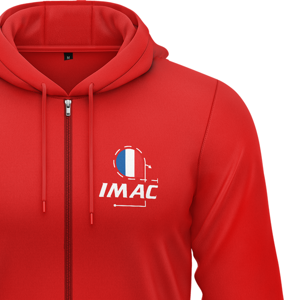 IMAC France Zip-Hoodie Zip Hoodie RC-WEAR