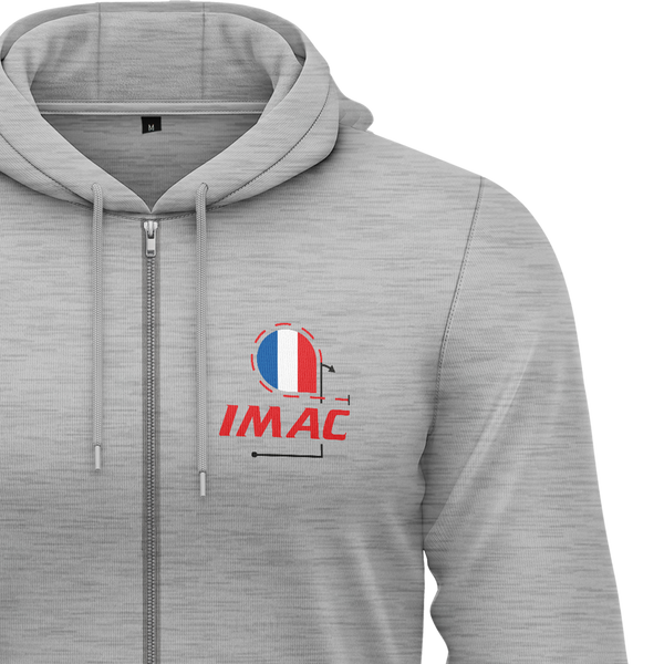 IMAC France Zip-Hoodie Zip Hoodie RC-WEAR