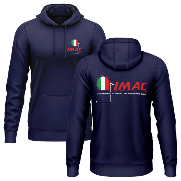 IMAC Italia Hoodie Hoodie RC-WEAR Navy-Red XS