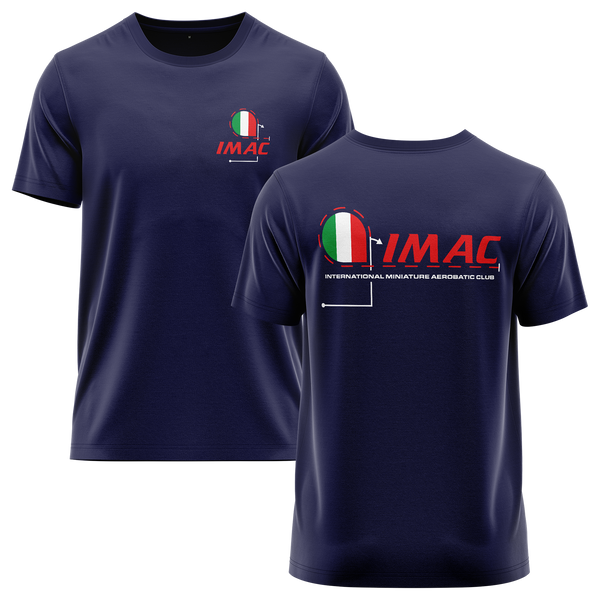 IMAC Italia Shirt Shirt RC-WEAR Navy-Red XS