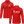 IMAC Italia Zip-Hoodie Zip Hoodie RC-WEAR Red-White S
