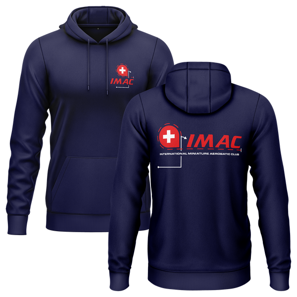 IMAC Switzerland Hoodie Hoodie RC-WEAR Navy-Red XS