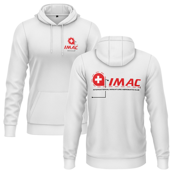 IMAC Switzerland Hoodie Hoodie RC-WEAR White-Red XS