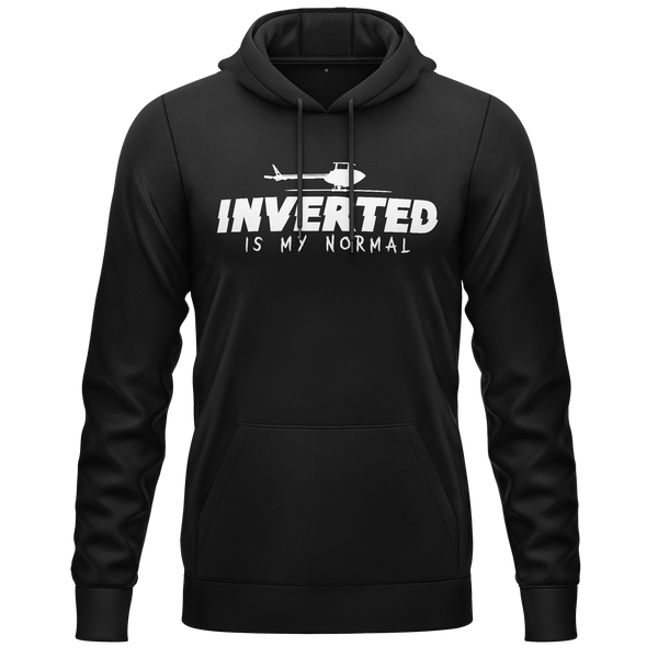Inverted is my normal Hoodie Hoodie RC-WEAR Black-White XS