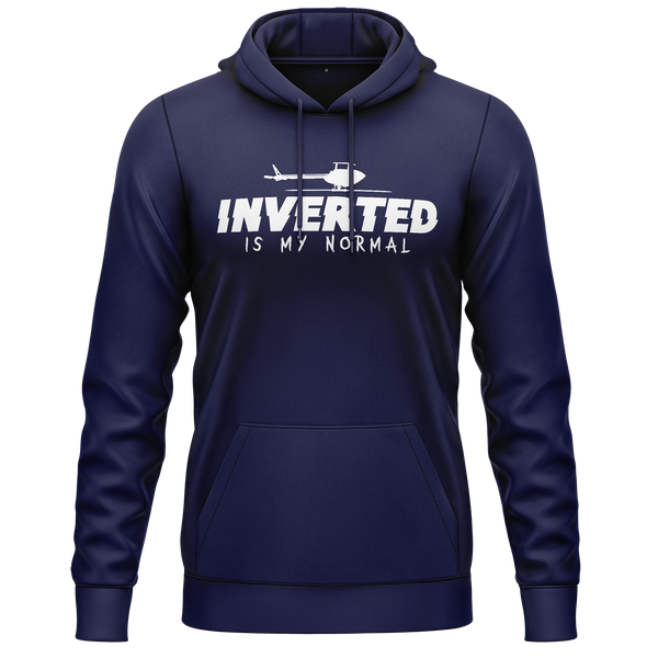 Inverted is my normal Hoodie Hoodie RC-WEAR Navy-White XS