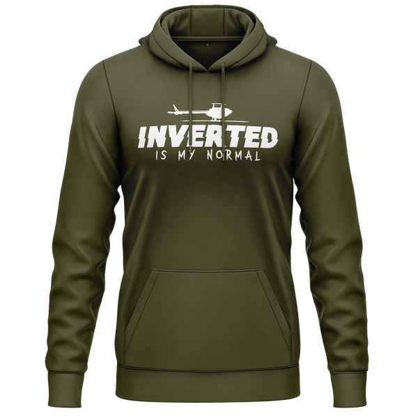 Inverted is my normal Hoodie Hoodie RC-WEAR Army-White XS