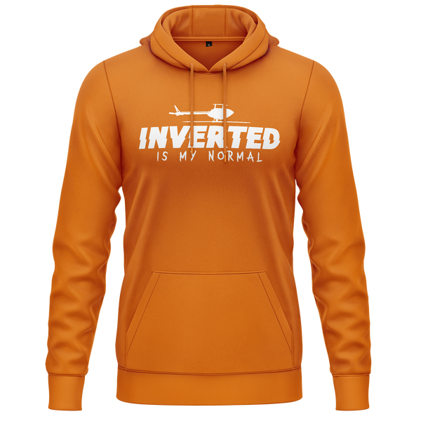 Inverted is my normal Hoodie Hoodie RC-WEAR Orange-White XS