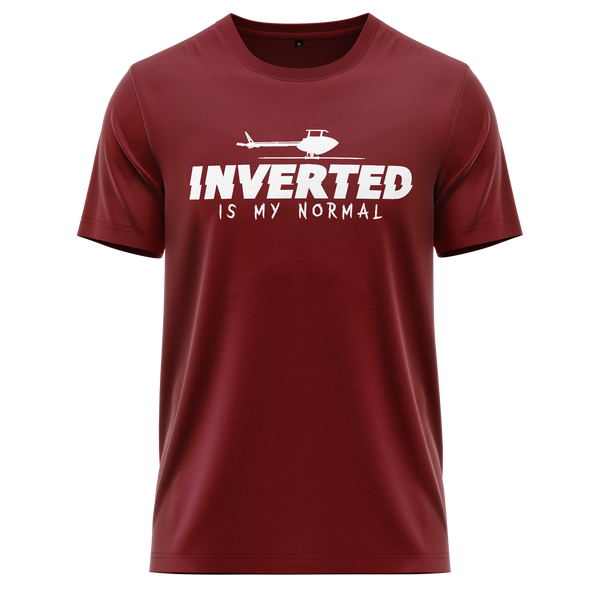 Inverted is my normal Shirt Shirt RC-WEAR Burgundy-White XS