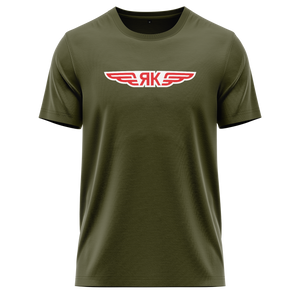 Jakowlew Logo Shirt für Modellflieger – Oliv