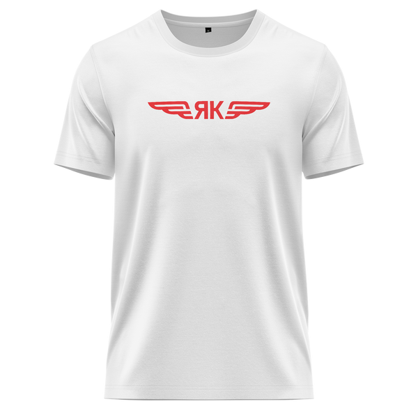 Jakowlew Logo Shirt für RC-Piloten – Weiß