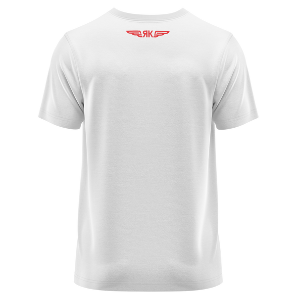 Jakowlew Logo Shirt für RC-Piloten – Weiß, Rückseite