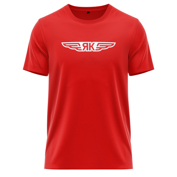 Jakowlew Logo Shirt für Modellflieger – Rot