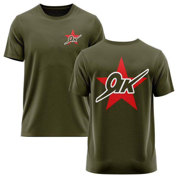 Yak Star Shirt für Flugmodellpiloten – Oliv