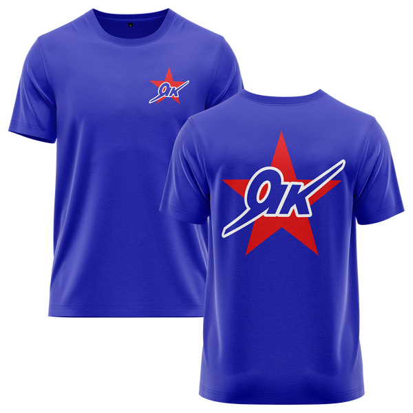 Yak Star Shirt für Flugmodellpiloten – Blau