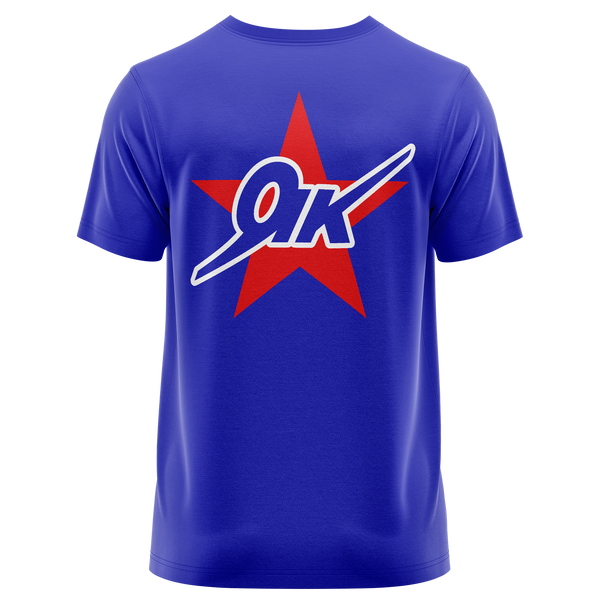 Yak Star Shirt für Flugmodellpiloten – Blau, Rückseite