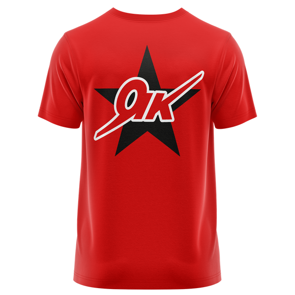 Yak Star Shirt für RC-Piloten – Rot, Rückseite