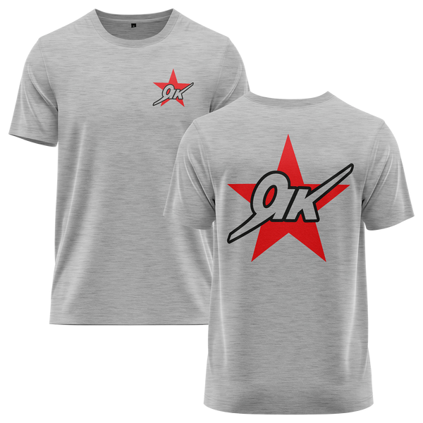 Yak Star Shirt für Modellflieger – Grau