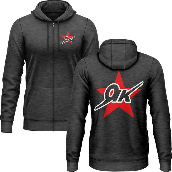Yak Star Zip-Hoodie für RC-Piloten – Anthrazit