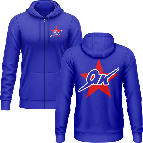 Yak Star Zip-Hoodie für RC-Piloten – Blau