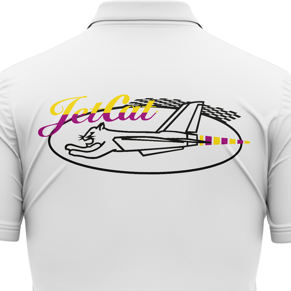 JetCat Logo Polo Shirt (Back Print)