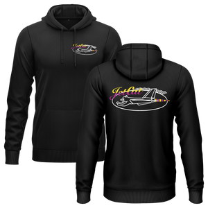 JetCat Logo Hoodie (B) Hoodie RC-WEAR Black-White XS