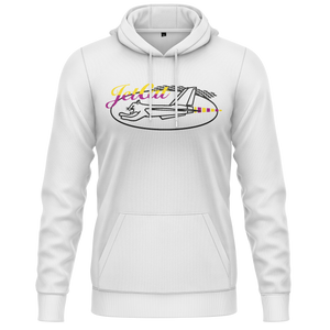 JetCat Logo Hoodie (C) Hoodie RC-WEAR White-Black XS