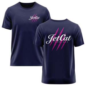 JetCat Scratches Shirt (B) Shirt RC-WEAR Navy-White XS