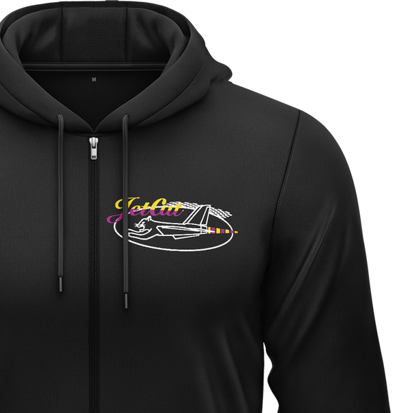 JetCat Logo Zip-Hoodie (B) Zip Hoodie RC-WEAR