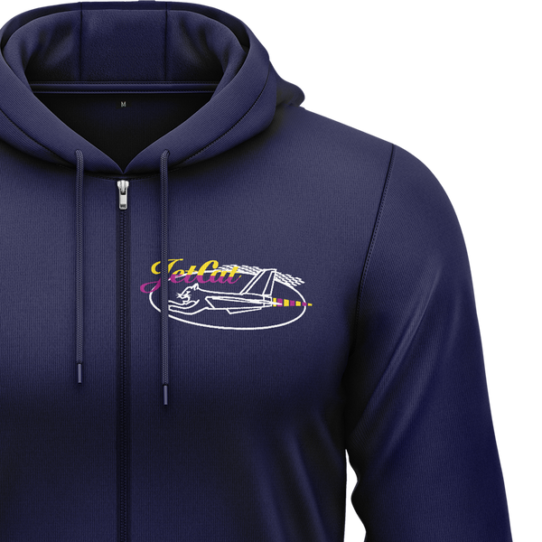 JetCat Logo Zip-Hoodie (B) Zip Hoodie RC-WEAR